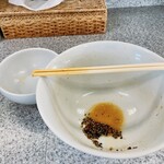 中華そば土屋商店 - ブラックペッパーは残しました(^◇^;)