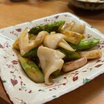 みよし - アスパラ下足バター