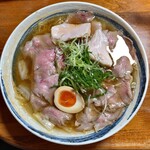 虎一番 - 野菜ラーメン+チャーシュー