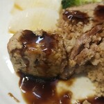 キッチン ブルー グローブ - 真っ直ぐに切れず