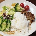 キッチン ブルー グローブ - 再びワンプレート