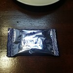 キッチン ブルー グローブ - お菓子のアップ