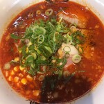 らーめん亭 民都 - 辛いっちゃ辛いけど 奥底にほのかな旨味も！