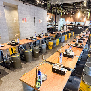 カジュアルな雰囲気のお席で女子会も◎