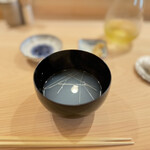 鮨 すづき - しじみとはまぐりの塩汁