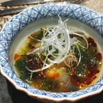 中国菜 ARATA - 蛤のサンラー茶碗蒸し