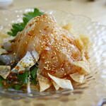 中華ダイニング SCENT - スズキの中華風刺身