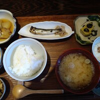 日々魚数寄 東木 - ご飯お味噌汁はお代わりOK