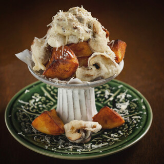 『マッシュルームフリットとポテトのフライ』