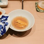 すし 良月 - むらさきうにのいちご煮風