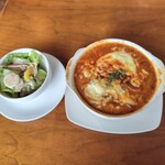 サッドカフェ - ポテト&パンプキンデミドリアランチ