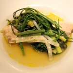 スガハラ - 宮城 黒豚 バラ肉と山菜のポトフ仕立て