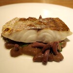 スガハラ - 鹿児島の真鯛 & 塩漬け いくち