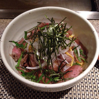 鉄板ダイニング織部 - A5飛騨牛焼きしゃぶ丼
