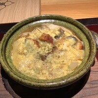 和食割烹 やまぼうし - ウナギとシラウオの卵とじ