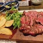 おきなわステーキ酒場 さぎり - 北海道かむい牛のステーキ350g