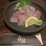 魚酔 - コショウ鯛刺身
