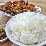 香楽 - 大盛ご飯