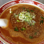 中国麺家万天 - 少子坦々麺(ひき肉辛し坦々麺)¥980