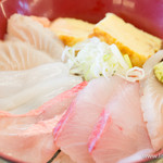 ばんや - 天然地魚　海鮮丼【2013年12月】