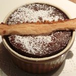 アトリエドアイ - ランチメニュー 2100円 のフォンダンショコラ