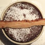 アトリエドアイ - ランチメニュー 2100円 のフォンダンショコラ