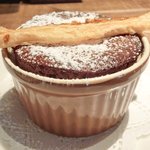 アトリエドアイ - ランチメニュー 2100円 のフォンダンショコラ