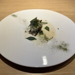 RISTORANTE IL NODO - OKONOMIYAKI  〜お好み焼き〜　春キャベツ ジャガイモ　材木座海岸もんざ丸のシラス　発酵