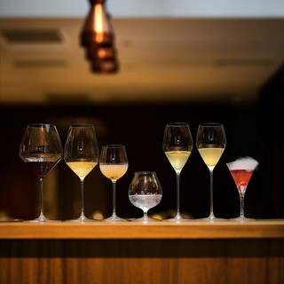 《ドリンク》ワインやノンアルコールのペアリングも