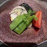 Kumazawa - 前菜　兎の肉