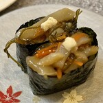 くるくる寿し - 松前漬け