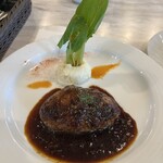 隠れ家キッチン NaNon. - ハンバーグランチ　（ドミグラスソース）¥1320