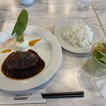 隠れ家キッチン NaNon. - ハンバーグランチ　（ドミグラスソース）¥1320