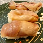 くるくる寿し - 生赤貝