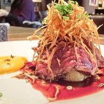 アトリエドアイ - ランチメニュー 2100円 の牛バベットと新ジャガイモのロースト