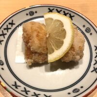 鮨竜 - あんこうの唐揚げ