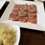 焼肉なべしま - 2024年6月7日　ネギ塩タン