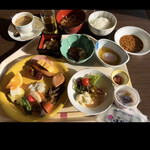 瀬波グランドホテル　はぎのや - 朝食。