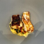 エピセ - 銚子産天然すずきのムニエル。 これは素晴らしい逸品で、一球入魂の火入れでした。 すずきや鯛のムニエルでこんなに美味しい経験は貴重です。