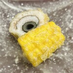 片折 - 鱧の陣太巻き　とうもろこしの天ぷら