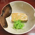 片折 - 茄子の胡桃田楽　きぬさや千切り