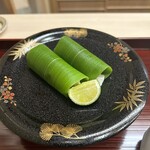 片折 - のどぐろ　笹寿司