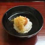 片折 - おこげのお茶漬け