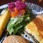 オーブン・ミトン カフェ - キッシュプレート