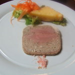 オーブン・ミトン カフェ - ランチセット鴨のテリーヌ