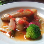 オーブン・ミトン カフェ - 鯛のスープ仕立て