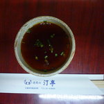 汀亭 - タレ＆箸