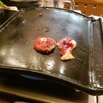 りょう馬 - 瓦でじっくり焼きます