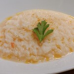 どんつき左 - トマトと？のリゾット