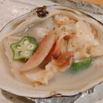 どんつき左 - 焼き北寄貝